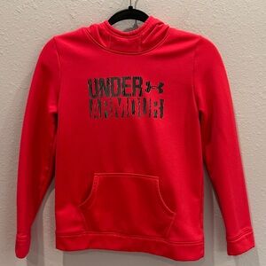 Under Armour Kids Bold Hot Pink Sweatshirt